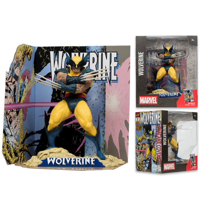 Mcfarlane Marvel Collection: Wolverine No 85 - Wolverine Escala 1/10