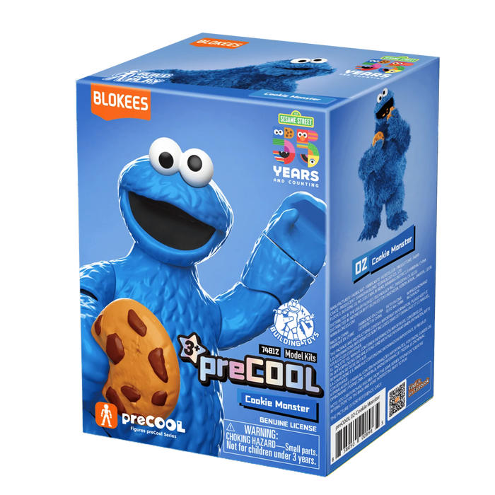 Blokees Plaza Sesamo preCool: Serie 01 - Monstruo come Galletas 74812