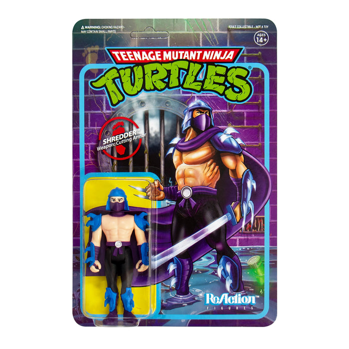 Super 7 Reaction: TMNT Tortugas Ninja - Shredder Destructor