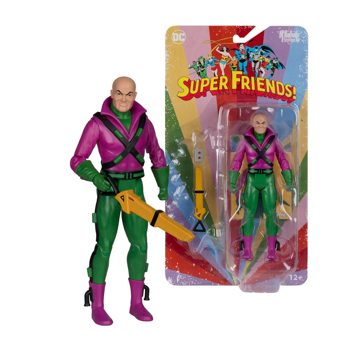 Mcfarlane Dc Retro: Super Amigos - Lex Luthor 6 Pulgadas