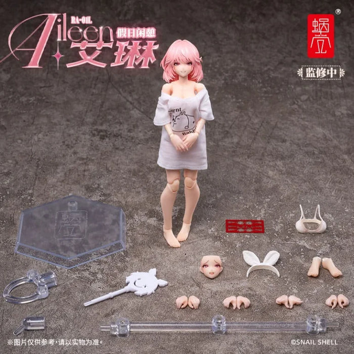 Snail Shell Action Figure: Original Character - Ra-01L Aileen Loungewear Escala 1/12