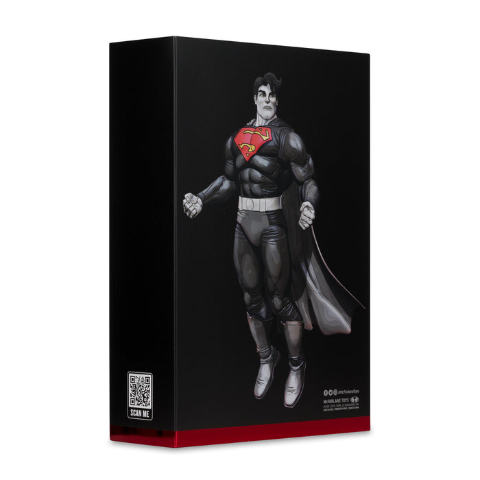 Mcfarlane Dc Multiverse: Dark Knight Returns - Superman Blanco Y Negro Gold Label 7 Pulgadas