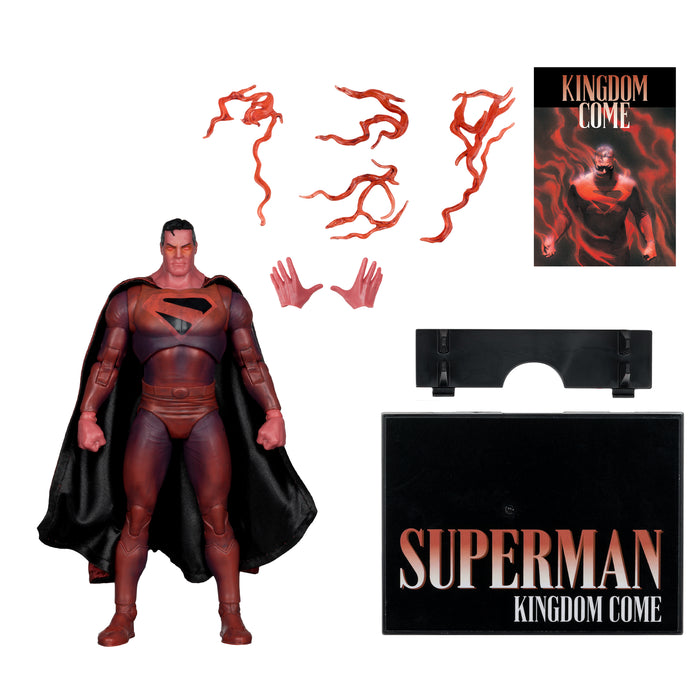 Mcfarlane Dc Multiverse Cover Recreations: Kingdom Come - Superman Gold Label 7 Pulgadas