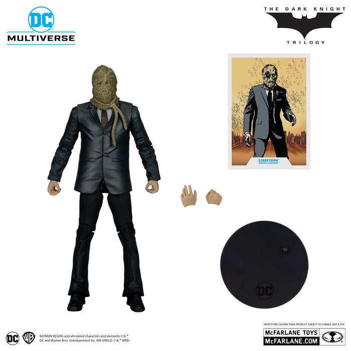 Mcfarlane Dc Multiverse: Dc Comics Batman Begins - Scarecrow Chase 7 Pulgadas
