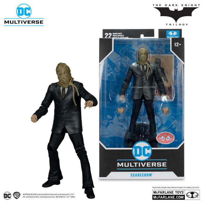 Mcfarlane Dc Multiverse: Dc Comics Batman Begins - Scarecrow Chase 7 Pulgadas