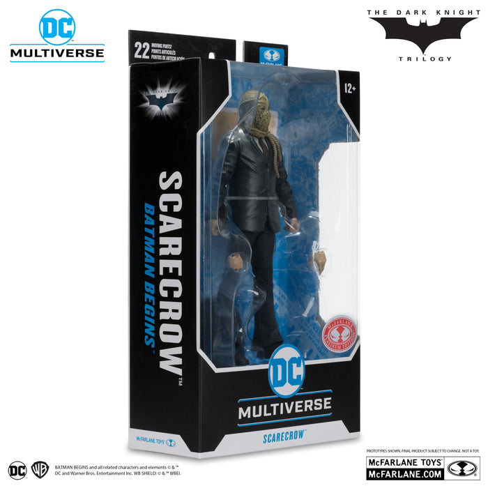 Mcfarlane Dc Multiverse: Dc Comics Batman Begins - Scarecrow Chase 7 Pulgadas
