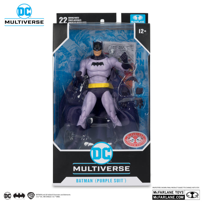 Mcfarlane Dc Multiverse: Dc Comics - Purple Batman Chase 7 Pulgadas