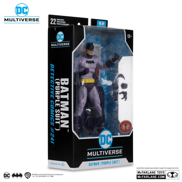 Mcfarlane Dc Multiverse: Dc Comics - Purple Batman Chase 7 Pulgadas