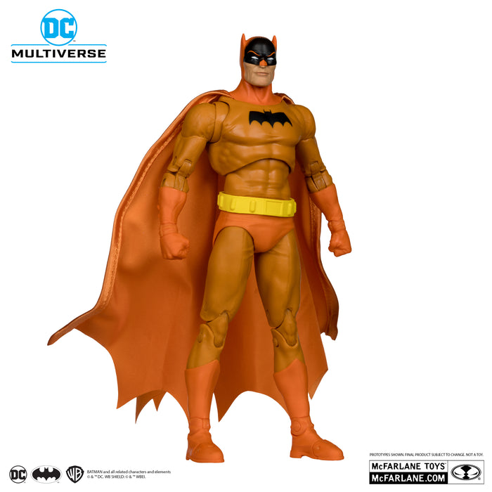 Mcfarlane Dc Multiverse: Dc Comics - Orange Batman Chase 7 Pulgadas