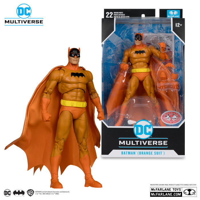 Mcfarlane Dc Multiverse: Dc Comics - Orange Batman Chase 7 Pulgadas