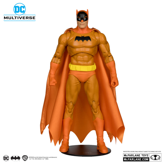 Mcfarlane Dc Multiverse: Dc Comics - Orange Batman Chase 7 Pulgadas