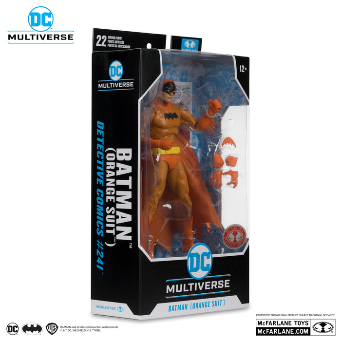 Mcfarlane Dc Multiverse: Dc Comics - Orange Batman Chase 7 Pulgadas
