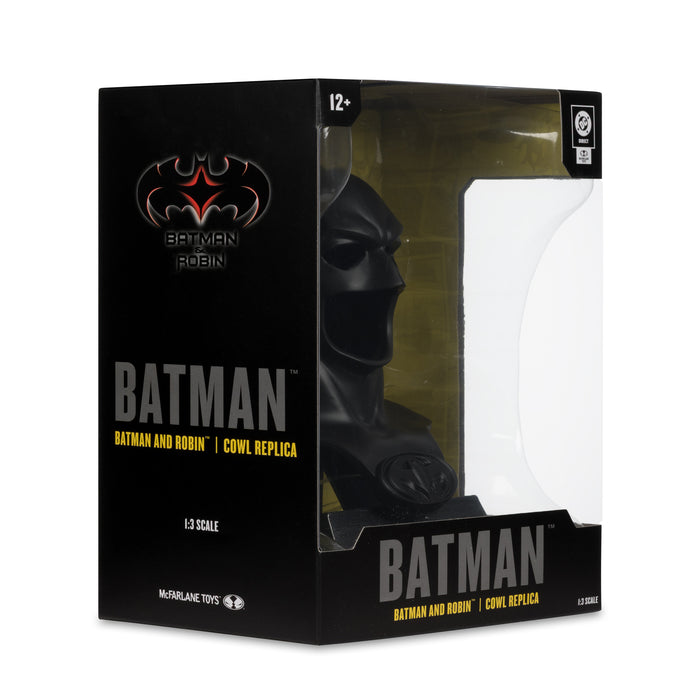 Mcfarlane Dc Direct Prop Replica: Batman And Robin - Batman Capucha Escala 1/3