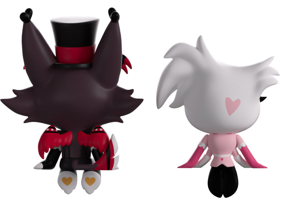 Youtooz Animation: Hazbin Hotel - Angel Dust y Husk Monitor Buddiez