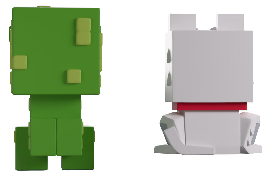 Youtooz Games: Minecraft - Wolf and Creeper Monitor Buddiez