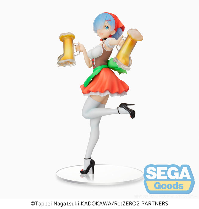 Sega Figures Super Premium: Re Zero Starting Life In Another World - Rem Oktoberfest