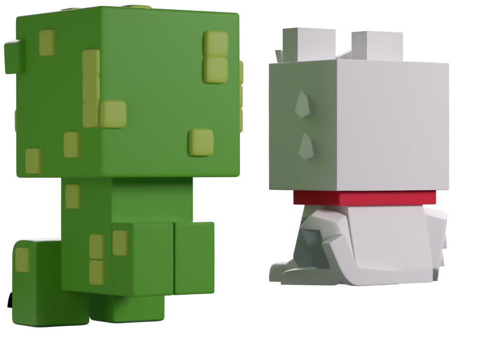 Youtooz Games: Minecraft - Wolf and Creeper Monitor Buddiez