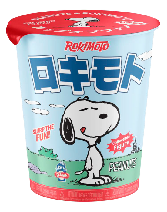 Rokimoto Toy Cup: Peanuts Charlie Brown - Figura Sorpresa