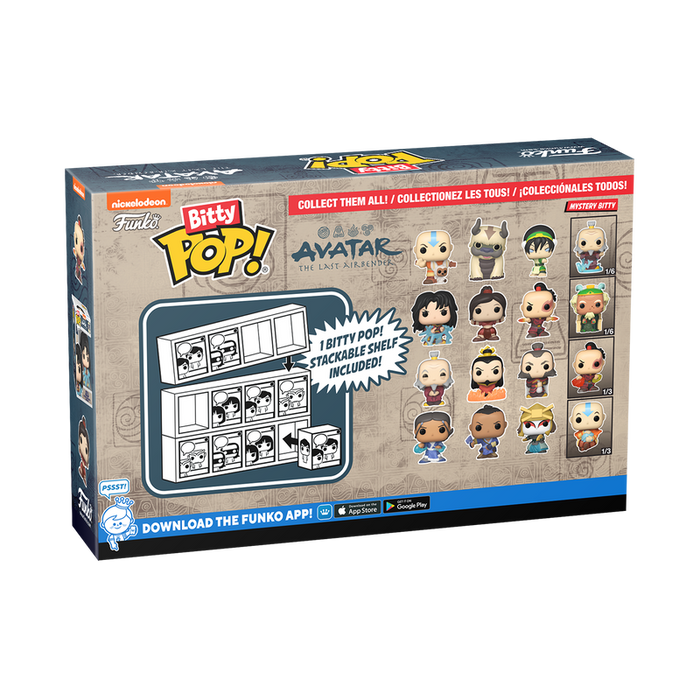 Funko Bitty Pop: Avatar La Leyenda De Aang - Azula 4 Pack