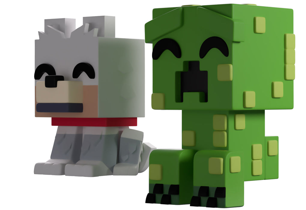 Youtooz Games: Minecraft - Wolf and Creeper Monitor Buddiez