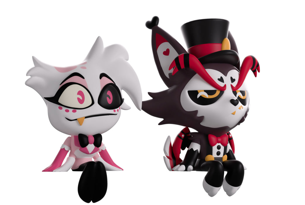 Youtooz Animation: Hazbin Hotel - Angel Dust y Husk Monitor Buddiez
