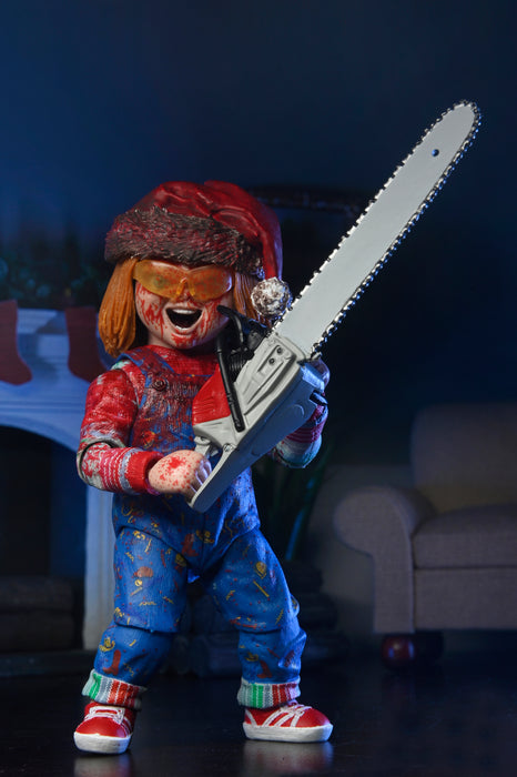 NECA Figura de Accion Ultimate: Chucky - Chucky Holiday 7 Pulgadas