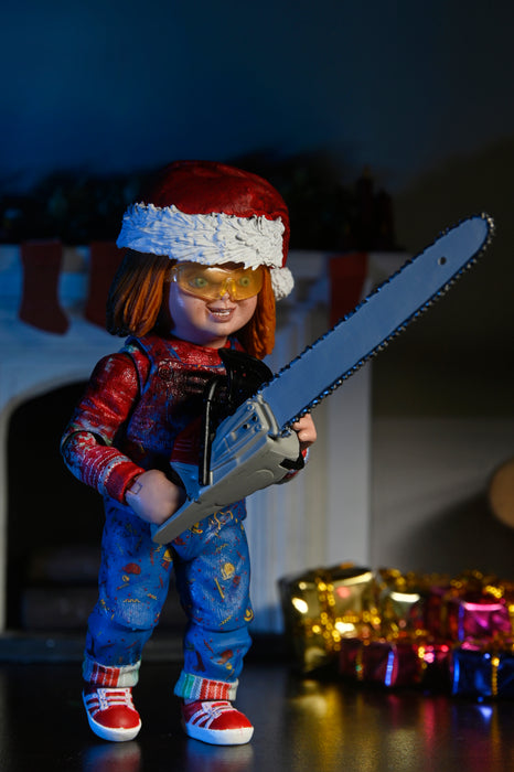 NECA Figura de Accion Ultimate: Chucky - Chucky Holiday 7 Pulgadas
