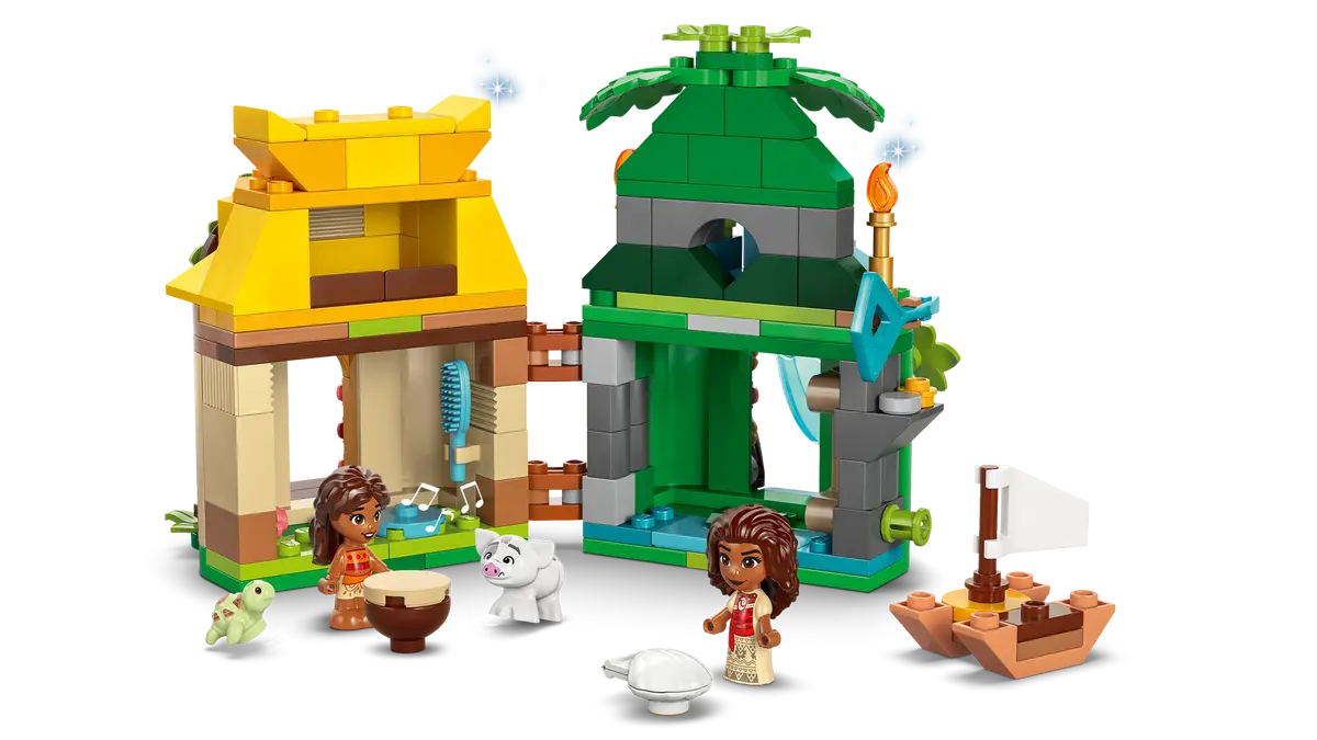 LEGO Disney Princess Diversion en la Isla con Vaiana 43260