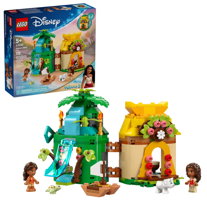 LEGO Disney Princess Diversion en la Isla con Vaiana 43260