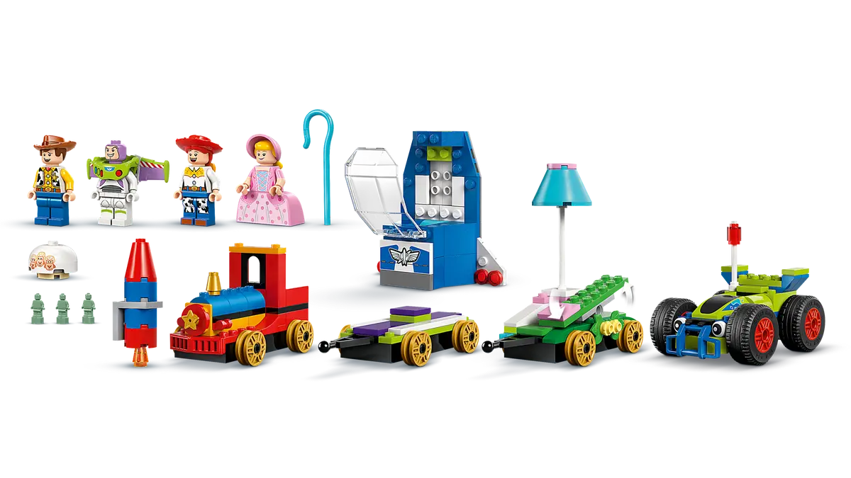 LEGO Disney Classic Tren de Celebracion de Toy Story y Coche RC 43264