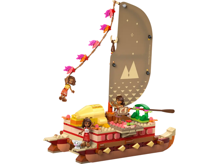 LEGO Disney Princess Canoa de Aventuras de Vaiana 43270