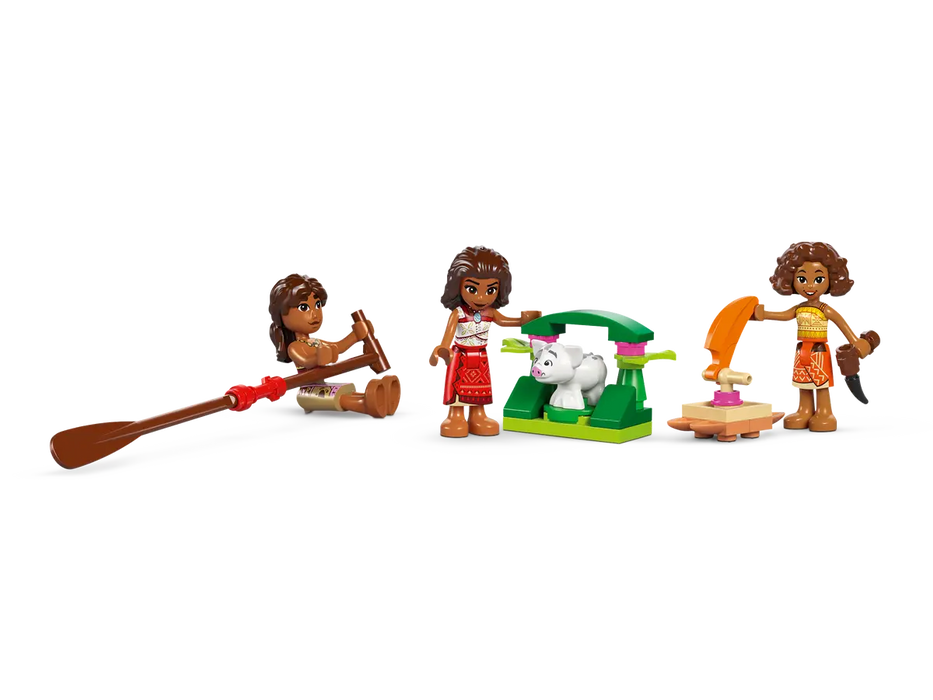 LEGO Disney Princess Canoa de Aventuras de Vaiana 43270
