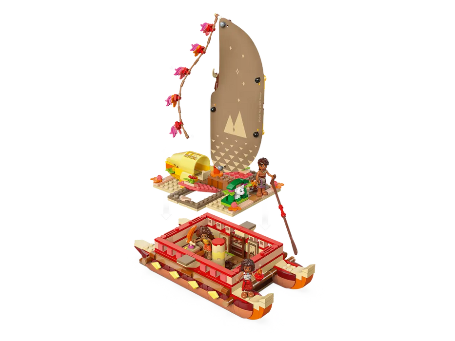 LEGO Disney Princess Canoa de Aventuras de Vaiana 43270