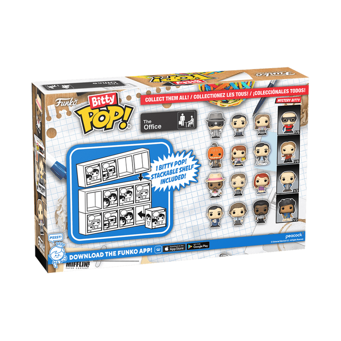 Funko Bitty Pop: The Office - Dwight the Strangler¬†4 Pack