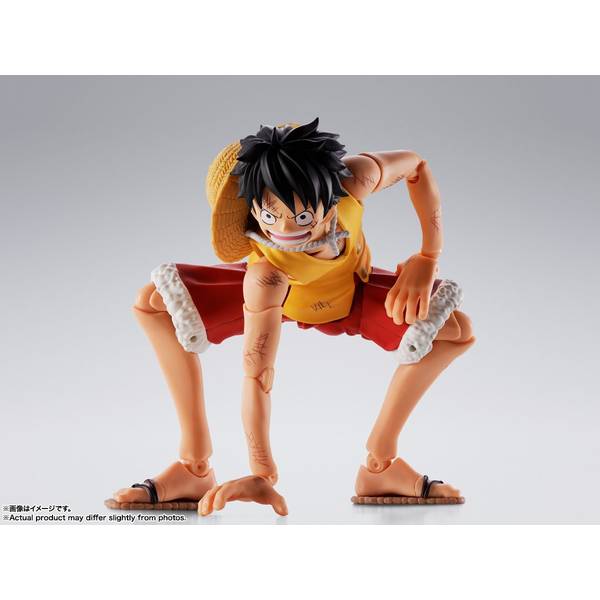 Bandai Tamashii Nations Sh Figuarts: One Piece - Monkey D Luffy Summit War Of Marineford