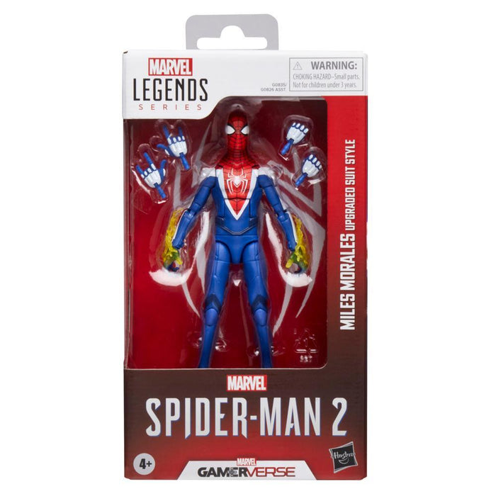 Marvel Legends Series: Gamerverse Spider-Man 2 - Miles Morales Traje Mejorado