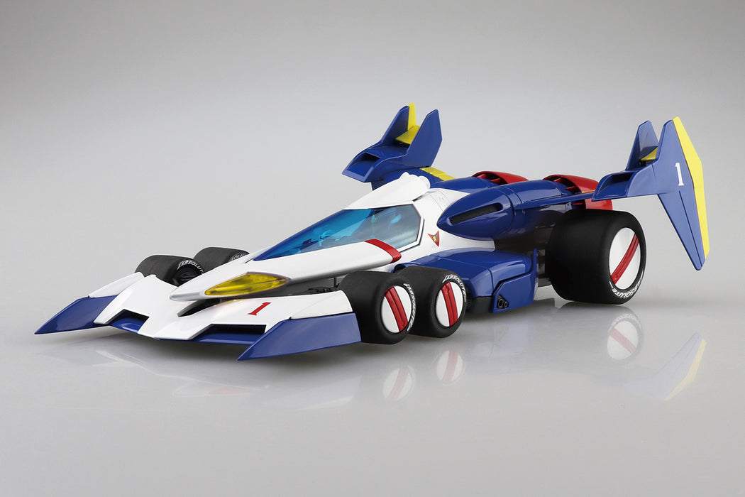 Aoshima Model Kits: Cyber Formula - Super Asurada Sa 01C 25 Aniversario Escala 1/24