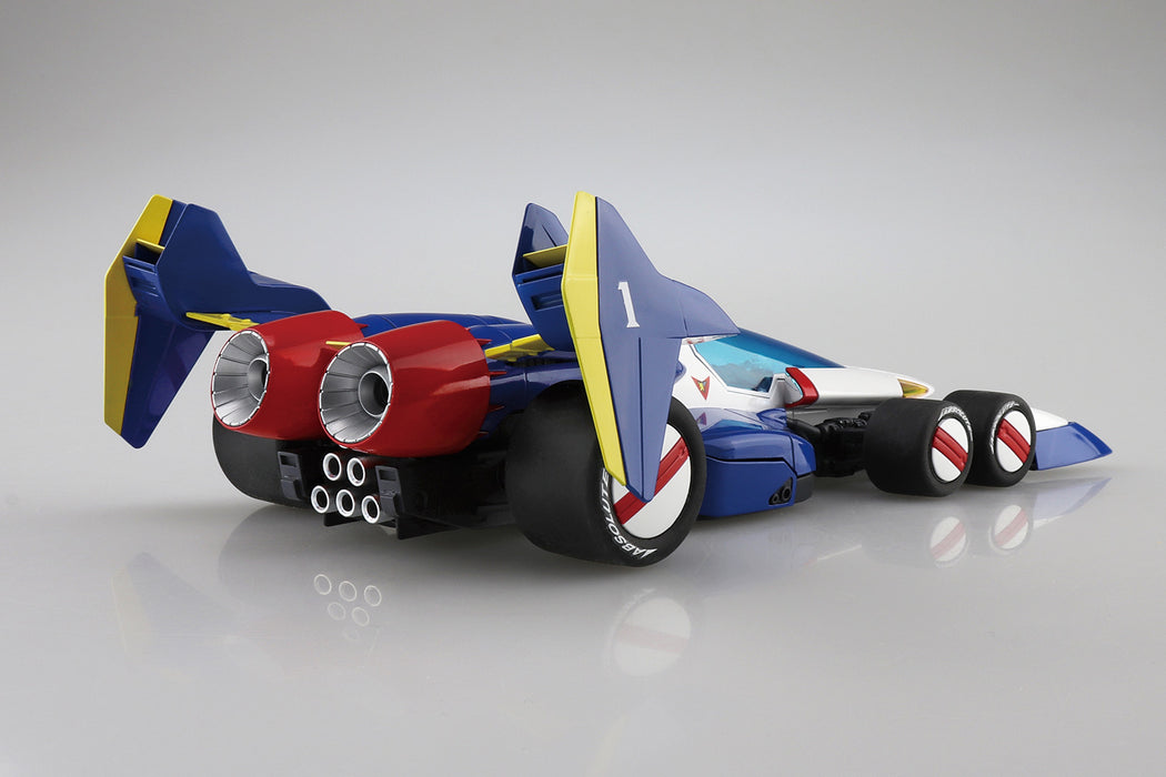 Aoshima Model Kits: Cyber Formula - Super Asurada Sa 01C 25 Aniversario Escala 1/24