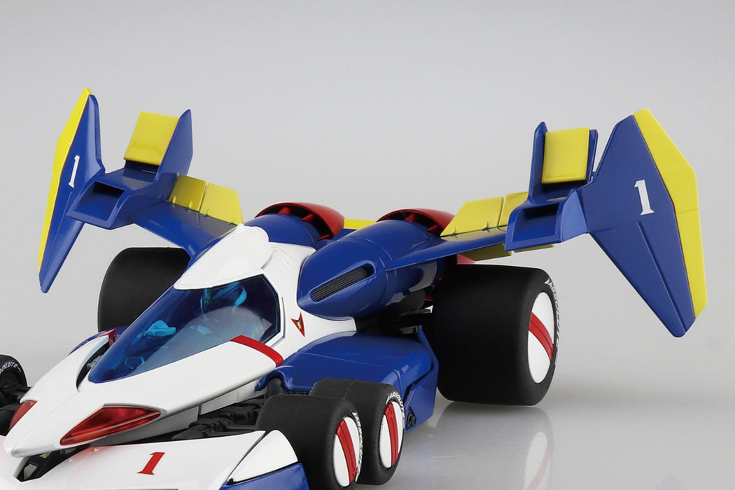 Aoshima Model Kits: Cyber Formula - Super Asurada Sa 01C 25 Aniversario Escala 1/24