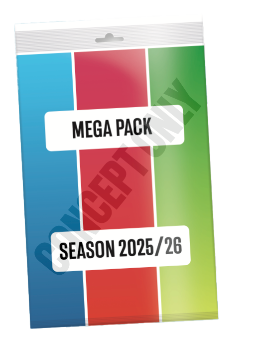 Topps Premier League 2026: Sticker & Album - Mega Multipacks