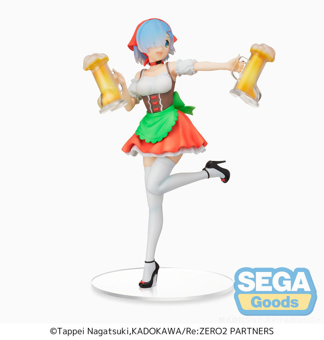 Sega Figures Super Premium: Re Zero Starting Life In Another World - Rem Oktoberfest