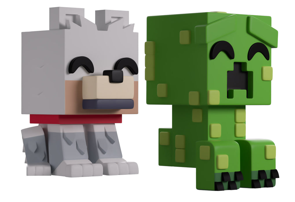 Youtooz Games: Minecraft - Wolf and Creeper Monitor Buddiez
