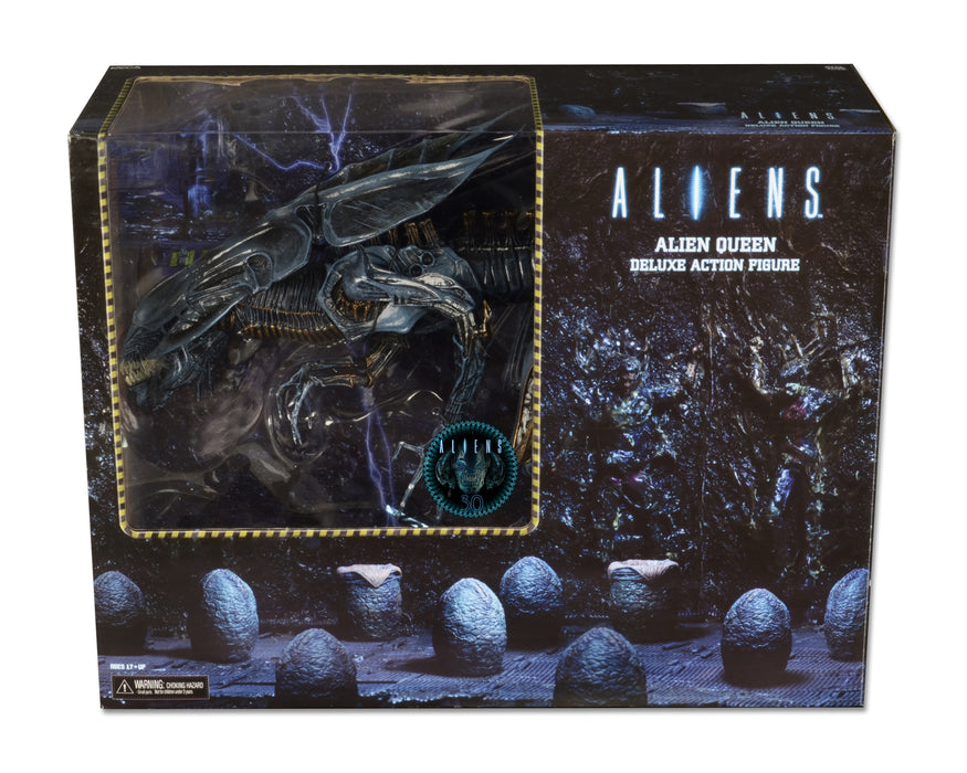 NECA Figura de Accion Ultra Deluxe Boxed: Aliens - Reina Alien 22 Pulgadas