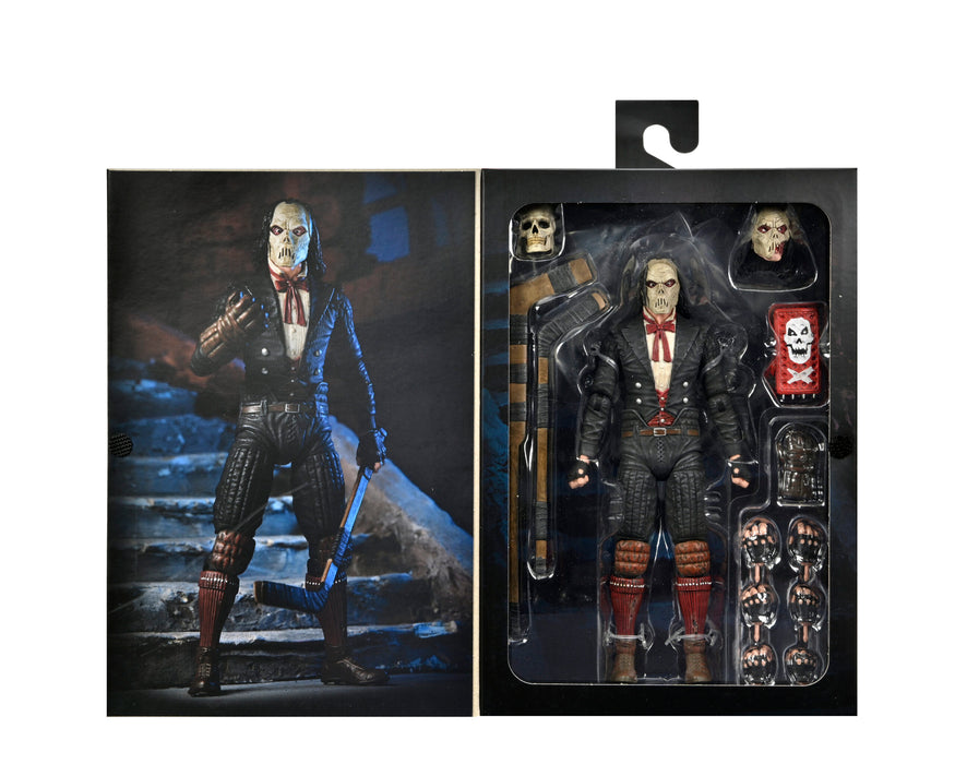 Neca Figura de Accion Ultimate: Universal Monsters x TMNT - Casey Como El Fantasma De La Opera 7 Pulgadas