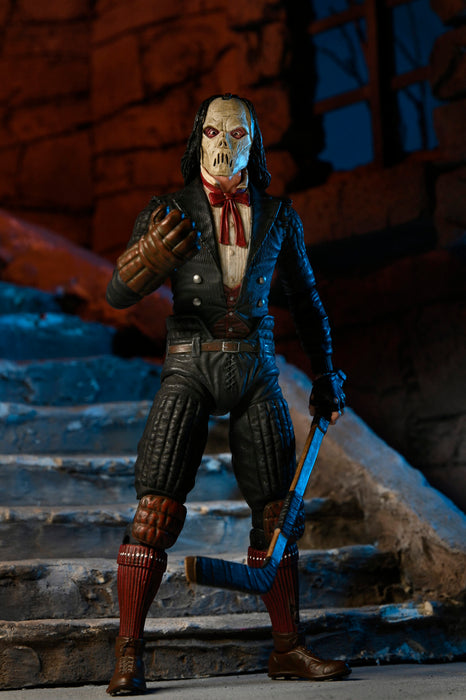 Neca Figura de Accion Ultimate: Universal Monsters x TMNT - Casey Como El Fantasma De La Opera 7 Pulgadas