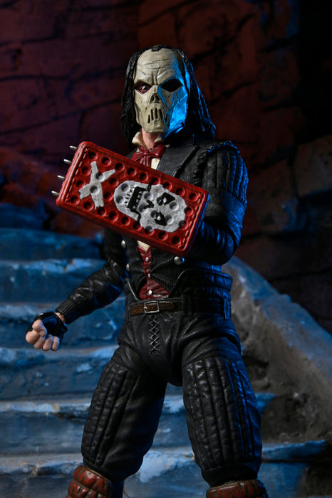 Neca Figura de Accion Ultimate: Universal Monsters x TMNT - Casey Como El Fantasma De La Opera 7 Pulgadas