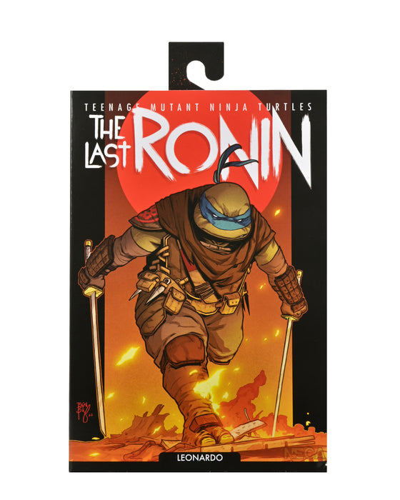 NECA Figura de Accion Ultimate: TMNT Tortugas The Last Ronin - Leonardo 7 Pulgadas