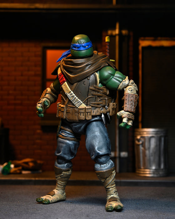NECA Figura de Accion Ultimate: TMNT Tortugas The Last Ronin - Leonardo 7 Pulgadas