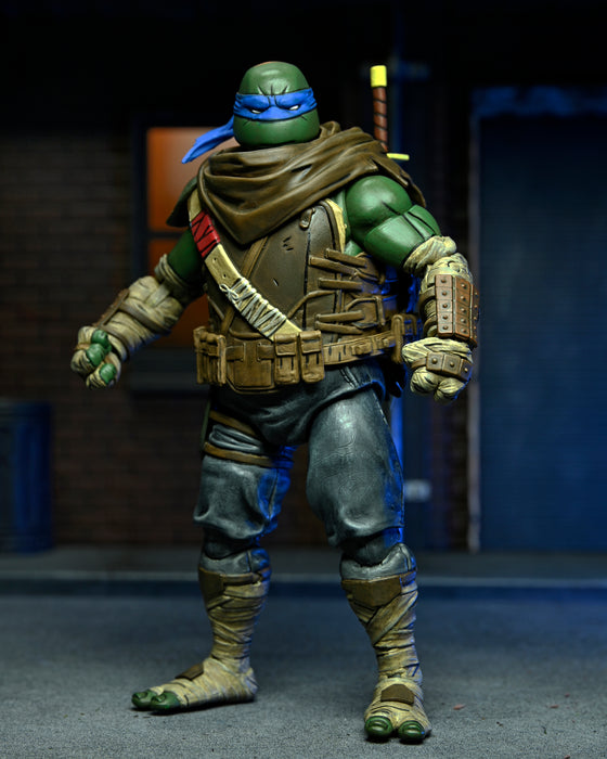 NECA Figura de Accion Ultimate: TMNT Tortugas The Last Ronin - Leonardo 7 Pulgadas