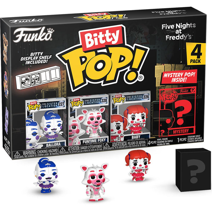 Funko Bitty Pop: Five Nights At Freddys - Ballora 4 Pack